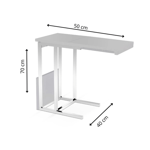 Extendable Sofa Side Table