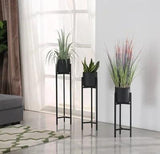 Simple Golden Flower Pot Stand (pack of 3)