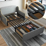 Multifunctional Folding Sofa Bed Furniture Living Room Sofa Bed with Storage - The Linen House