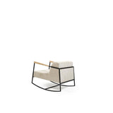 Modern Stylish Armchair with Metal Frame - Sleek & Comfortable Seating