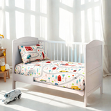 Road Trip Baby Crib Sheet & Pillow