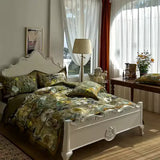 Green Cedar Printed Bedding Duvet Set – Luxury Comfort & Style