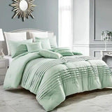 Cotton Pleated Duvet Set