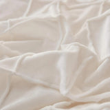 "Luxurious Velvet Pinch Pleat Duvet Set