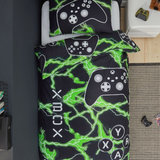 Kids Cartoon Bed-sheet Black Glow