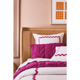 Maeve Scallop Embroidered Duvet Set