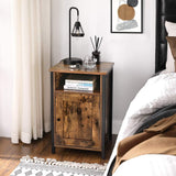 Nightstand with Storage Side Table - The Linen House