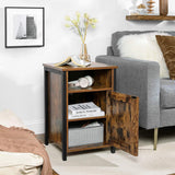 Nightstand with Storage Side Table