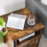 Nightstand with Storage Side Table - The Linen House