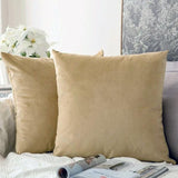 Velvet Cushion Cover- 1 Cushion Cover - The Linen House