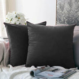 Velvet Cushion Cover- 1 Cushion Cover - The Linen House