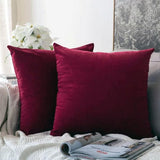 Velvet Cushion Cover- 1 Cushion Cover - The Linen House