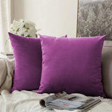 Velvet Cushion Cover- 1 Cushion Cover - The Linen House