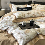 Vintage Blooms Bedding Printed Duvet Set