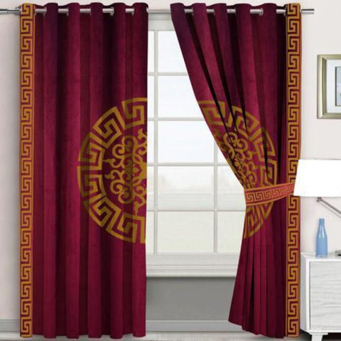 Luxury Velvet Lasercut Curtains – Stylish & Elegant Window Treatment