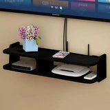 Floating Wifi Lounge Living Room Organizer Shelve - The Linen House