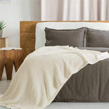 Cotton Waffle Thermal Blanket - The Linen House