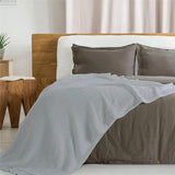 Cotton Waffle Thermal Blanket - The Linen House