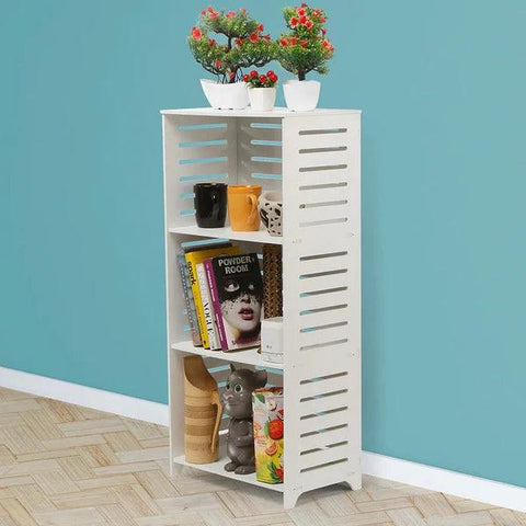 Sleek in Storage Cabinet Organizer Rack - The Linen House