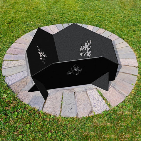 X Black Fire Bucket - The Linen House