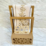 Quran and Prayer Mat Stand (Golden) - The Linen House