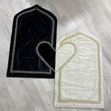 Prayer Mat Set with Heart Design( embroidered) - The Linen House