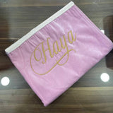 Personalized Embroidery Velvet Prayer Mat