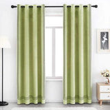 Premium Velvet Curtain With Baratta Embroidery - The Linen House