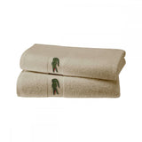 Lacoste Cotton Towel ( pack of 2) - The Linen House