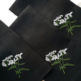 Dill Flower Embroidered Napkin - The Linen House