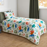 Kids Cartoon Bed-sheet ( dino )