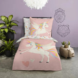 Kids Cartoon Bed-sheet Unicorn