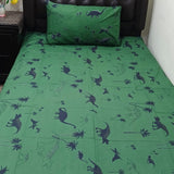Kids Cartoon Bed-sheet Dinosaur