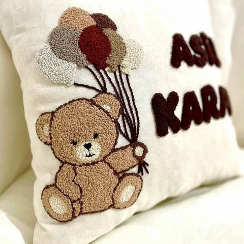 Embroidered Cushion Cover