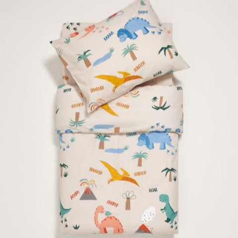 Roarsome Dinosaur Kids Bed Sheet
