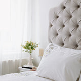 Dandelion Embroidered Bed Sheet