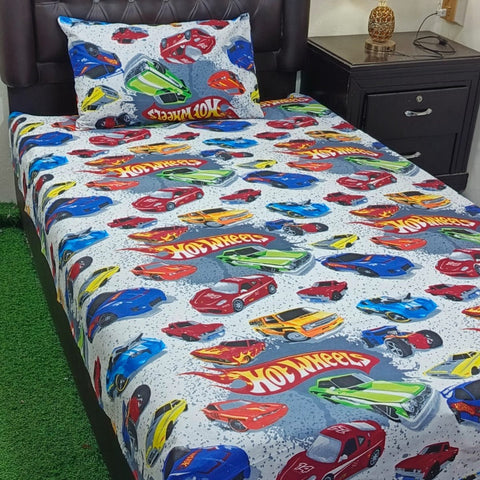 Cars Design Kid Bed Sheet