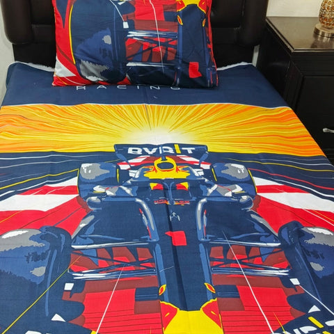 Oracle Red Bull Racing Kids Bed Sheet