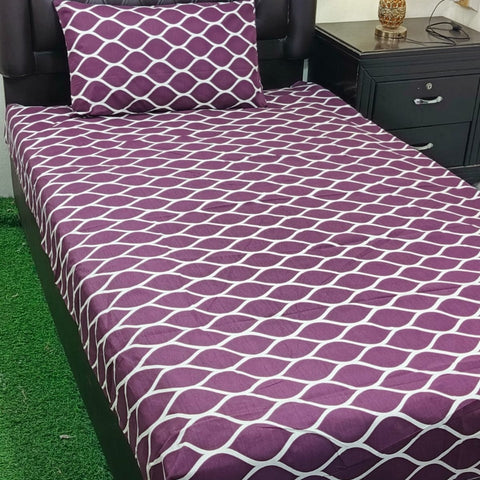 Wavy pattern kids Bed Sheet