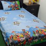 Paw Patro Kids Cartoon Bed-sheet