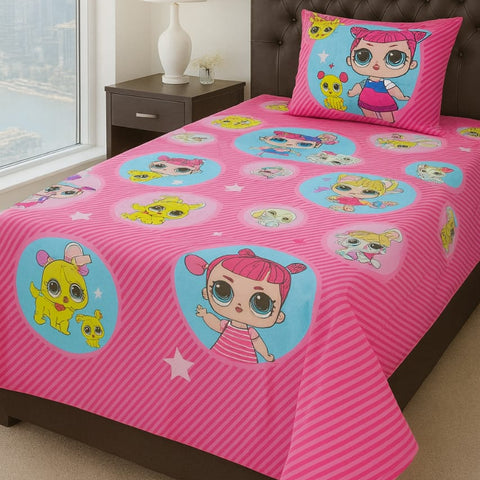 Lol Surprise Bedsheet For Kids