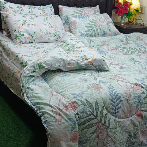 Tropical Paradise Comforter Set – Soft & Fresh Bedroom Look