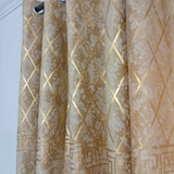 Modern Greek Key Pattern Curtain