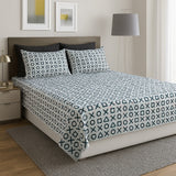 Geometric Print Bedsheet(3 pcs)