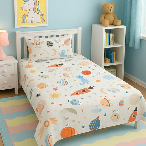 Space Exploration Bedding for Kids
