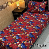 Modern Luxury Interior Look Print Bedsheet – Single Size (Pack of 2)