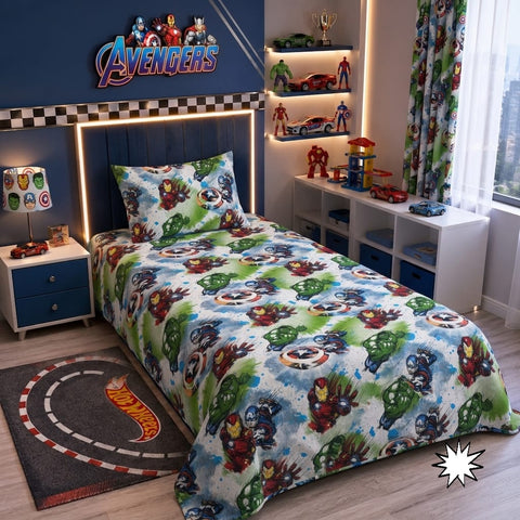 Marvel Avengers Kids Bedsheet