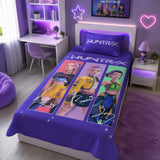 Girls Huntrix Kids Bedsheet