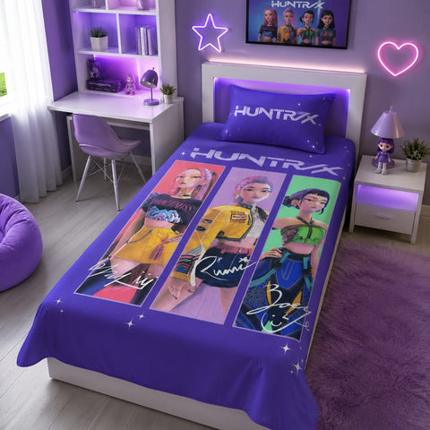 Girls Huntrix Kids Bedsheet