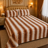Luxury Sherpa Style Ribbed Fleece Bedsheet